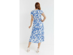 Robe Longue Imprimee Doublee Coton