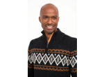 Pull Jacquard Col Montant