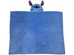 Plaid polaire avec capuche Stitch