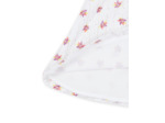 Robe blanche sans manches à imprimé fantaisie