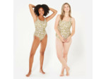 Maillot de bain 1 pièce natation Femme - Heva Joy moti poly vert