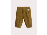 Pantalon en velours à animation pingouin pour bébé garçon