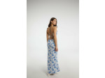 Robe midi en viscose