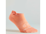 CHAUSSETTES DE SPORT BASSES ARTENGO RS 160 ABRICOT ROSE MARINE LOT DE 3