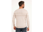 Pull col rond uni Sably