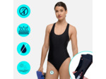 Maillot de bain Menstruel 1 Pièce| Femme & Ado | Flux Abondant | Lola