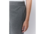 Pantalon long large pied de puce GRIS Femme