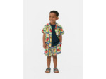 Chemise à fleurs tropicales pour enfant