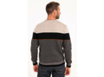 Pull col rond rayé Mocky