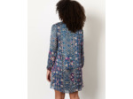 Robe courte imprimée VIOLET