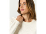Pull épais uni ECRU Femme