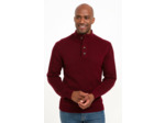 Pull Col Montant Boutonné