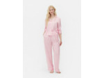 Pyjama en satin à manches longues