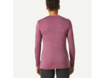 T-shirt laine mérinos de trek & voyage - femme - travel 500