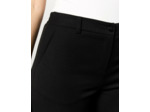 Bermuda court droit uni NOIR Femme