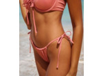 Maillot de bain bikini string matière irisée effet mouillé