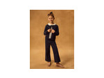 Gilet bleu marine pour fille