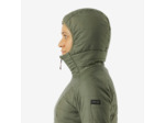 Doudoune synthétique à capuche de trek montagne - mt100 -5 °c - femme