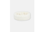 Snood fausse fourrure écru réversible pour fille