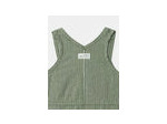 Gilet rayé vert pour bébé fille
