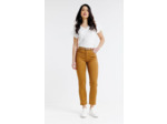 Pantacourt coton et ceinture