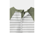 T-shirt de bain UPF 50+ rayée