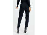 Pantalon Maille Slim Bouton Fantaisie