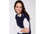 Pull épais uni MARINE Femme