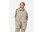 Manteau écharpe court
