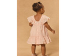 Robe en voile fleuri