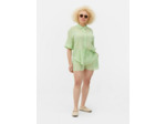 Short de plage froncé
