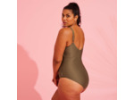 Maillot de bain 1 pièce Aquagym femme Romi Salento kaki