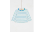 T-shirt réversible turquoise pour bébé garçon