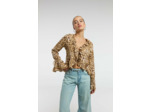 Blouse avec volants