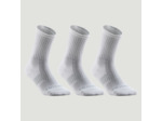CHAUSSETTES DE TENNIS HAUTES DECATHLON RS 500 BLANC LOT DE 3