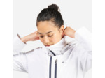 Veste imperméable coupe-vent de voile femme sailing 500 blanche