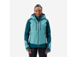 Veste imperméable d'ALPINISME Femme - ALPINISM EVO Bleu