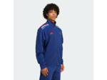 Veste de rugby xv de france adulte, veste supporter ffr blanc