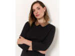 Robe courte unie NOIR