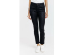 Pantalon 7/8 Enduit Imprimé Fleurs