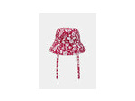 Bob à imprimé floral fuchsia pour fille