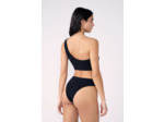 Brassière asymétrique haut de maillot en matière extensible