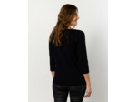 Pull fin à motifs NOIR Femme