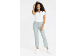 Pantalon en polyester recyclé brodé