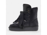 Boots à talon compensé Femme noir