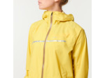 Veste imperméable de running & trail running Femme - KIPRUN Run 500 Rain Jaune