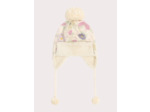 Chapka à motif fleuris pour fille
