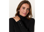 Pull fin uni NOIR Femme