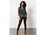Top manches 3/4 imprimé MARINE Femme