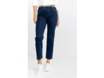 Pantalon 7/8 Satin Denim Brut Ceinture